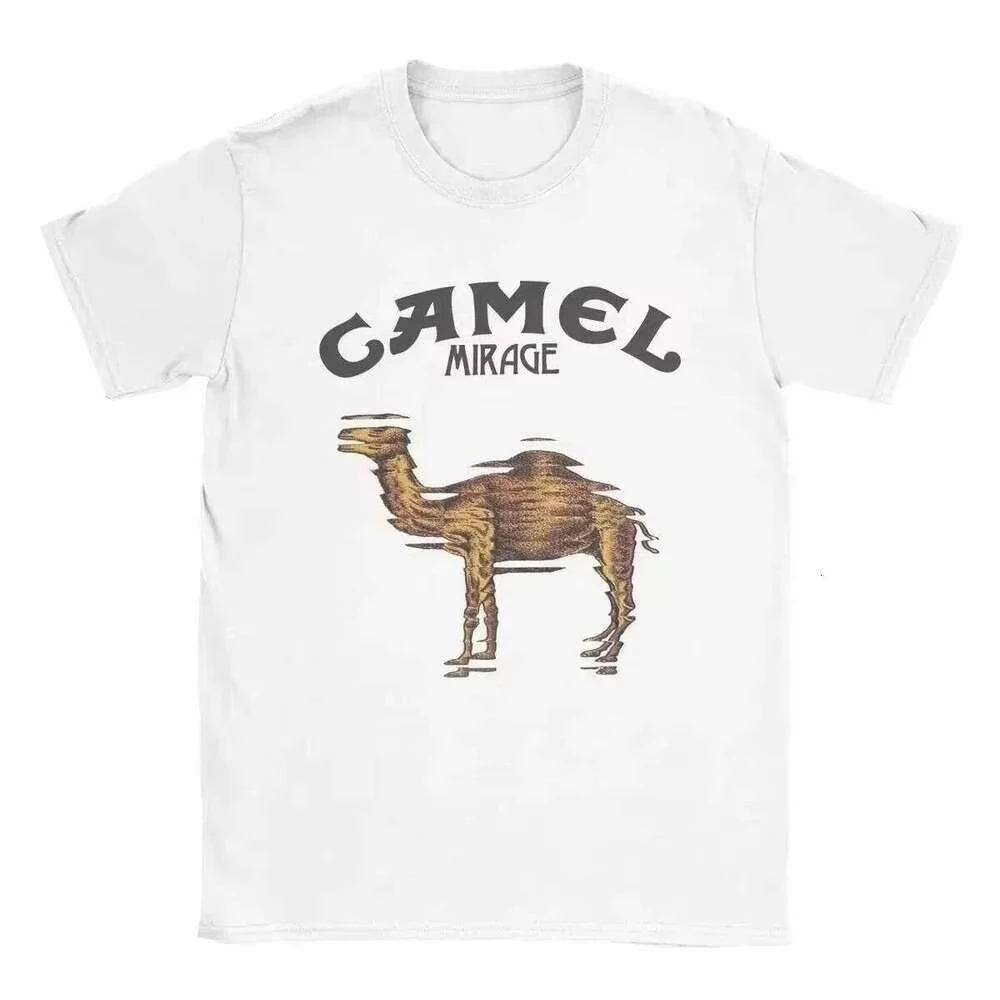 Camel Cigarette Pyramid Klassisches Grafik-Baumwoll-T-Shirt 2026 Neuer Stil Tough Guy Herren- und Damenmode Streetwear T-Shirt – Detail 13