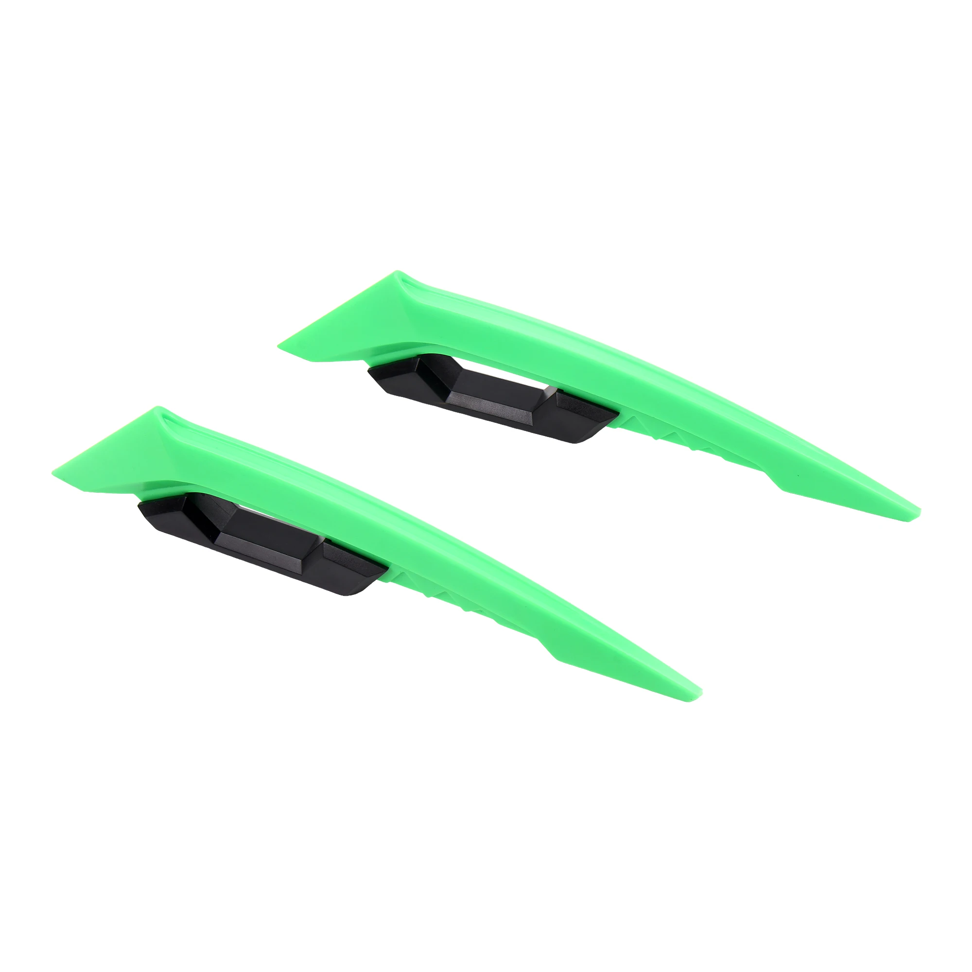 Universal Motorcycle Side Spoilers Dynamic Wing Front Fairing Winglets 1pair  Sticker Aerodynamic Scooters Winglet Accessories