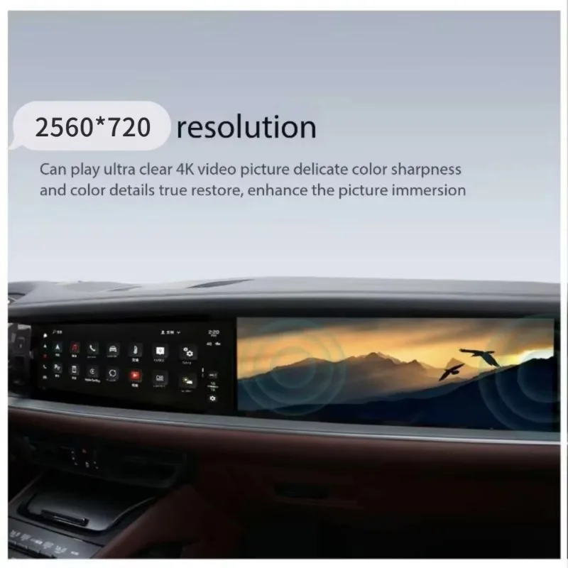 

For Porsche Cayenne Panamera 14.9" HD Screen 11 NAMOMETRE MAIN CHIIP Snapdragon Auto Chip Apple CarPlay HiCar Support