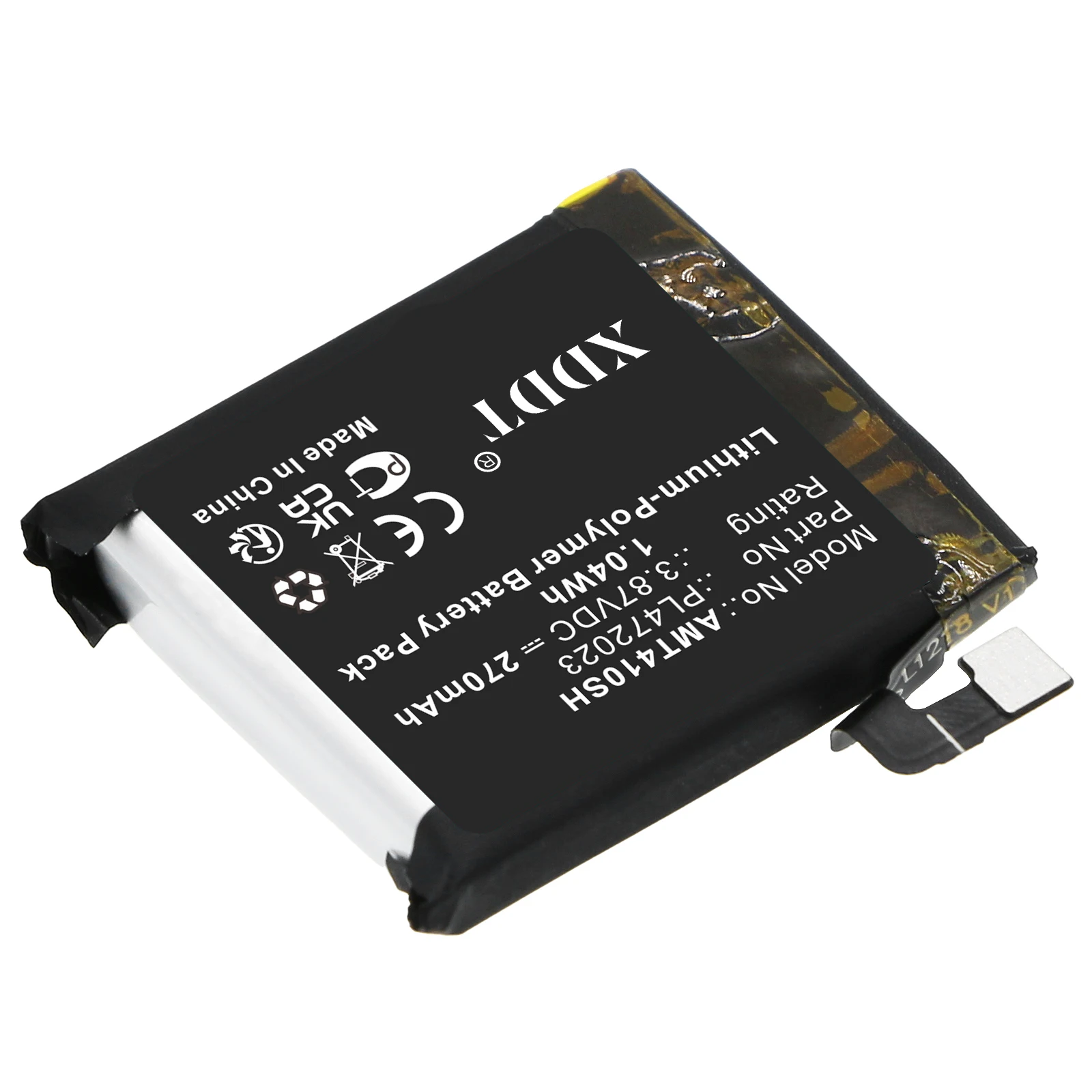 Brand-New Battery PL472023 For Huami Amazfit GTS 4 Mini 270mAh Replacement Battery 472023 + Free Tools