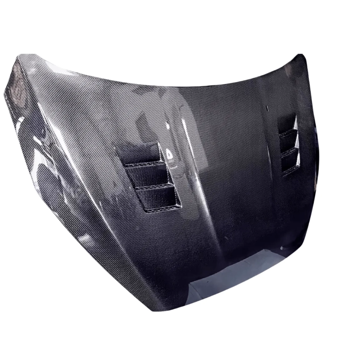 

Auto Part Carbon Fiber Engine Cover Upgrade ST Style For Focus MK3.5 2015 2016 2017 2018 Front Bonnet Vents Engine Hood Body Kit