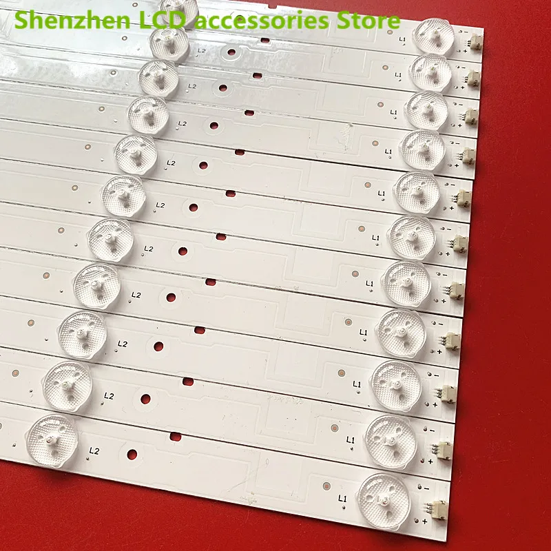 Hisense 50 인치 LCD TV LED 스트립, LED50K20JD SVH500A22 LED50EC280JD 557mm x 20mm 6LED 100%, 신제품