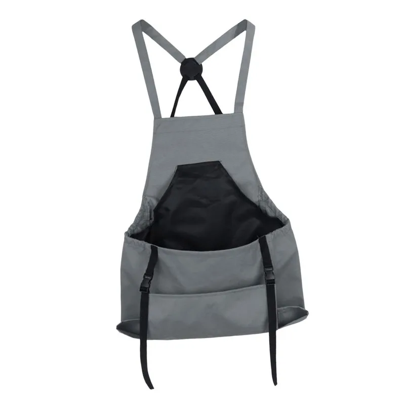 2-Piece Outdoor Gardening Harvest Apron, Quick Release Large Picking Pouch Backpack Style Tool Apron