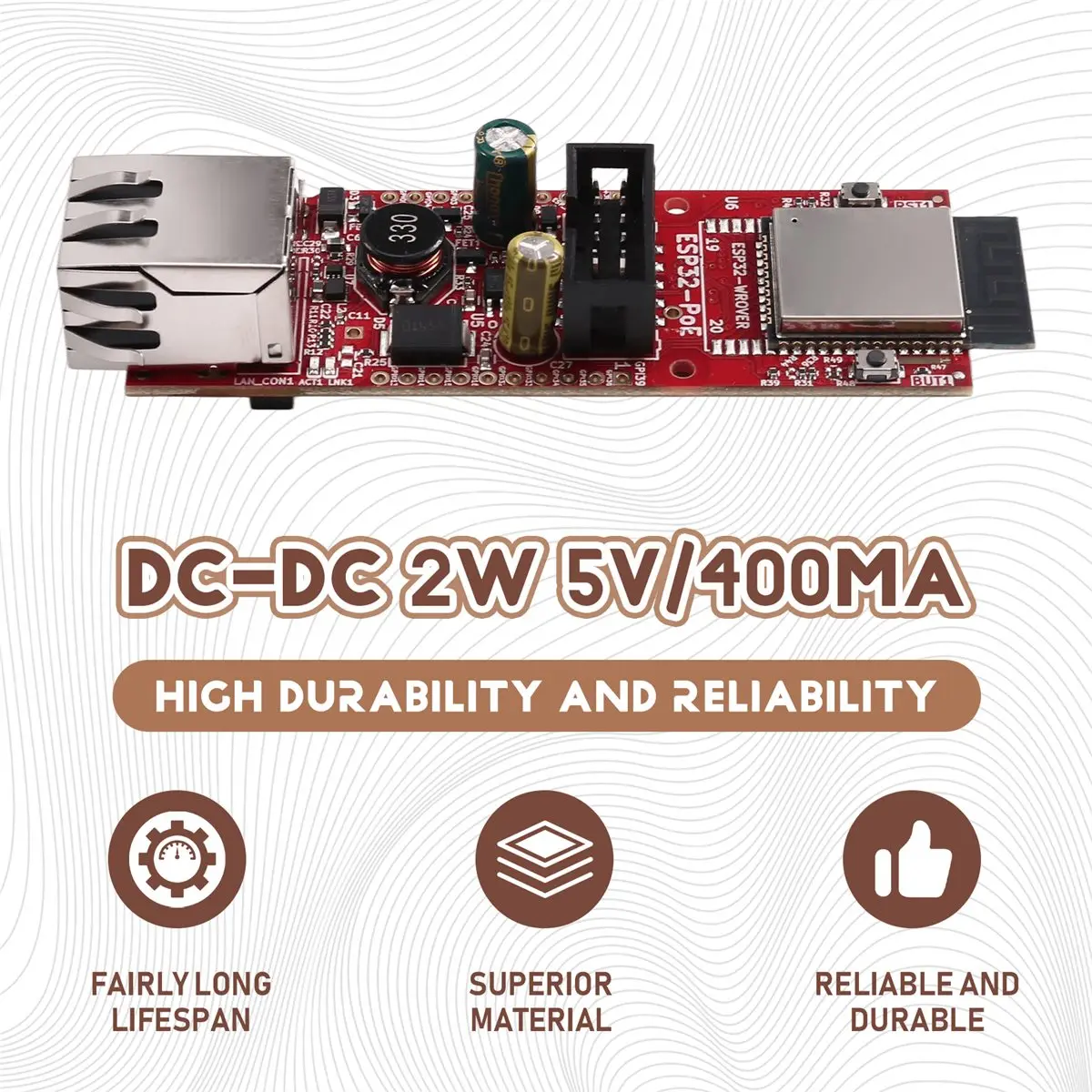 -POE IoT Development Boards with Ethernet PoE, --32 WiFi Bluetooth,Open-Source Hardware