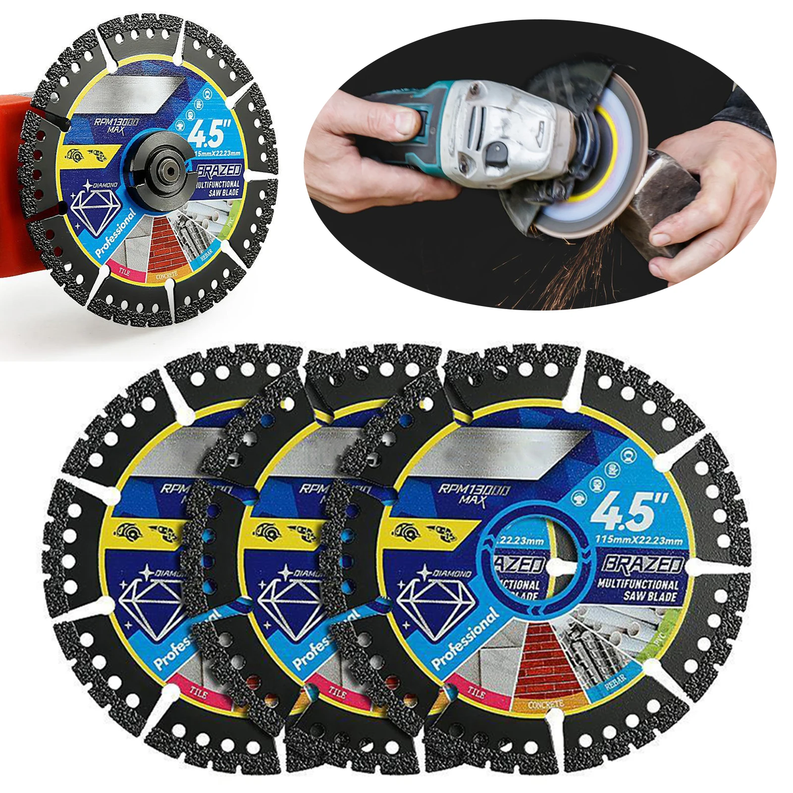 3 stuks zware metaalsnijwielen - Heavy Equipment Blade recensie en prijs