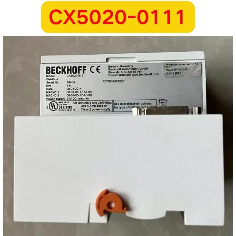 Used CX5020-0111 controller Function check intact, fast delivery