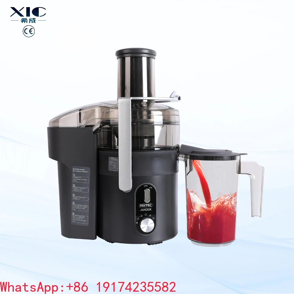 

High Quality Kitchen Electric Centrifugal Juicer Stainless Steel Fresh Sugarcane Juice Residue Separation Automatic Mixer