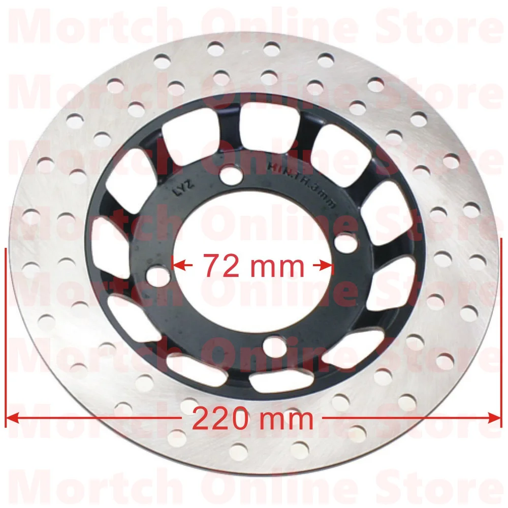 Front Brake Disc 9030-080001 For CF Moto 500cc SSV UTV CF500 CF500-3 CF600 CF625-3 CF625-6 CF800 UForce 500 U5 ZForce 550 800