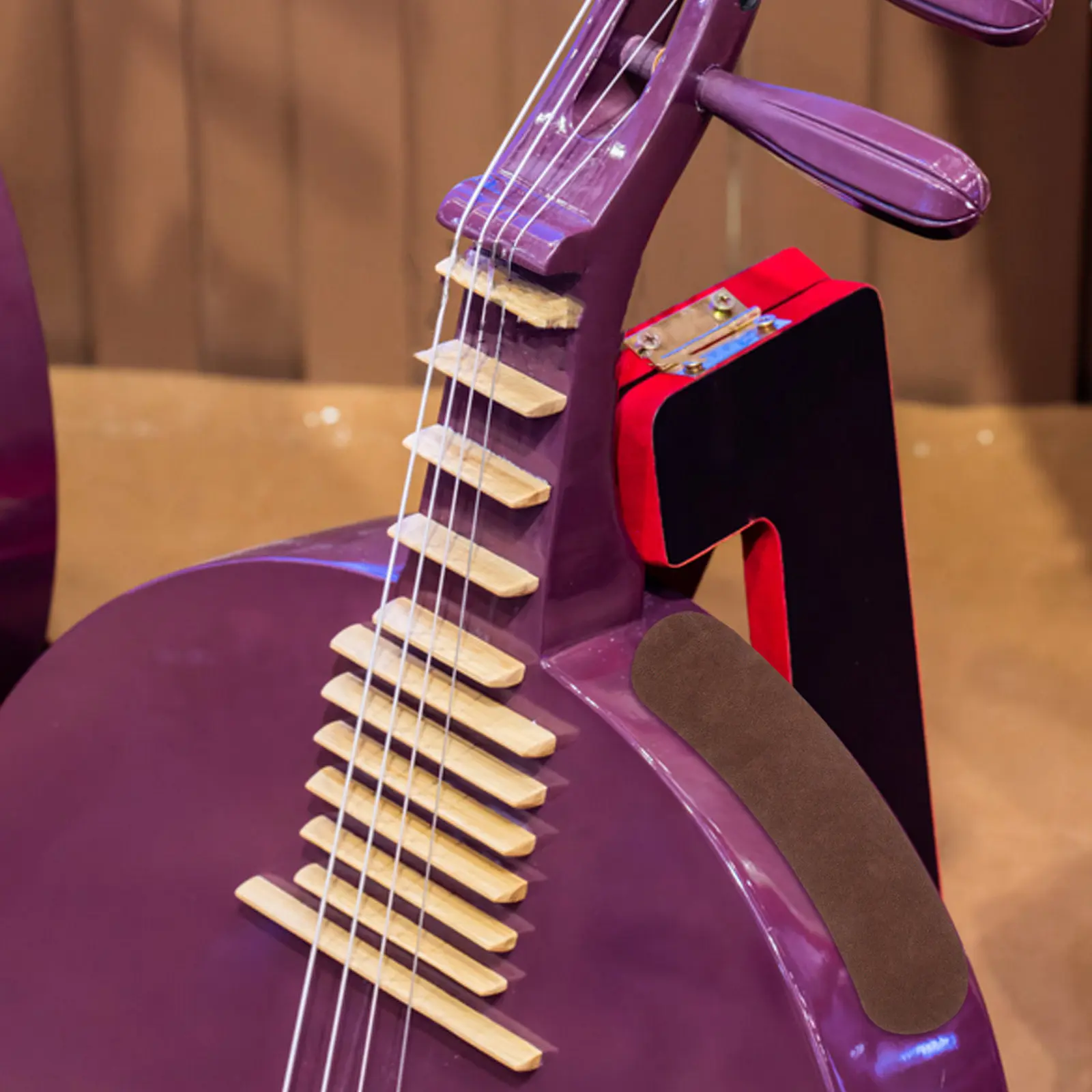 

Противоскользящая накладка Pipa с сильной адгезией для струнных инструментов, нескользящая опора для практики и выступлений