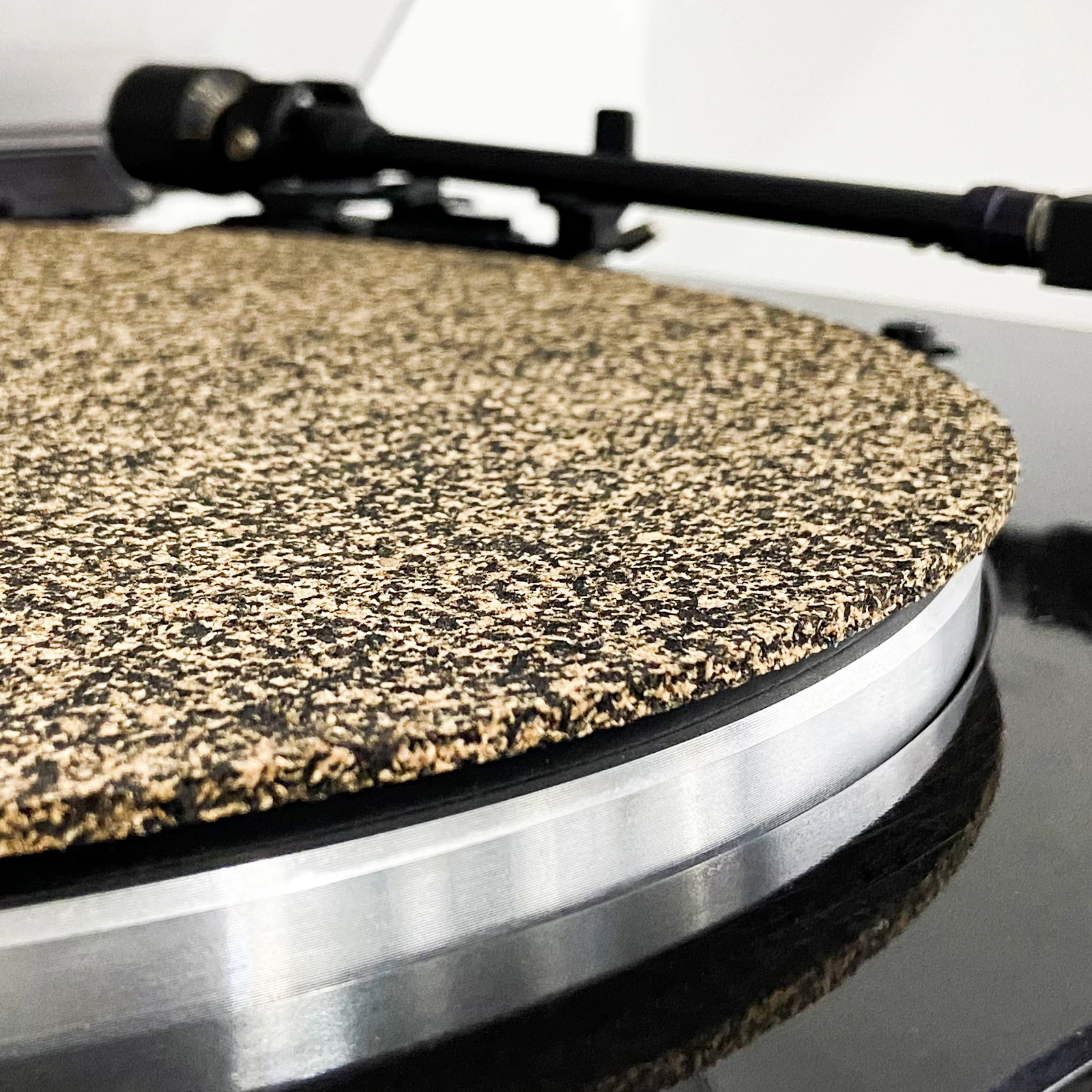 Almohadilla de disco de vinilo de 12 pulgadas, tapete de vinilo antiestático de corcho suave, alfombrilla antideslizante para tocadiscos LP, controlador de Audio, accesorios para fonógrafo