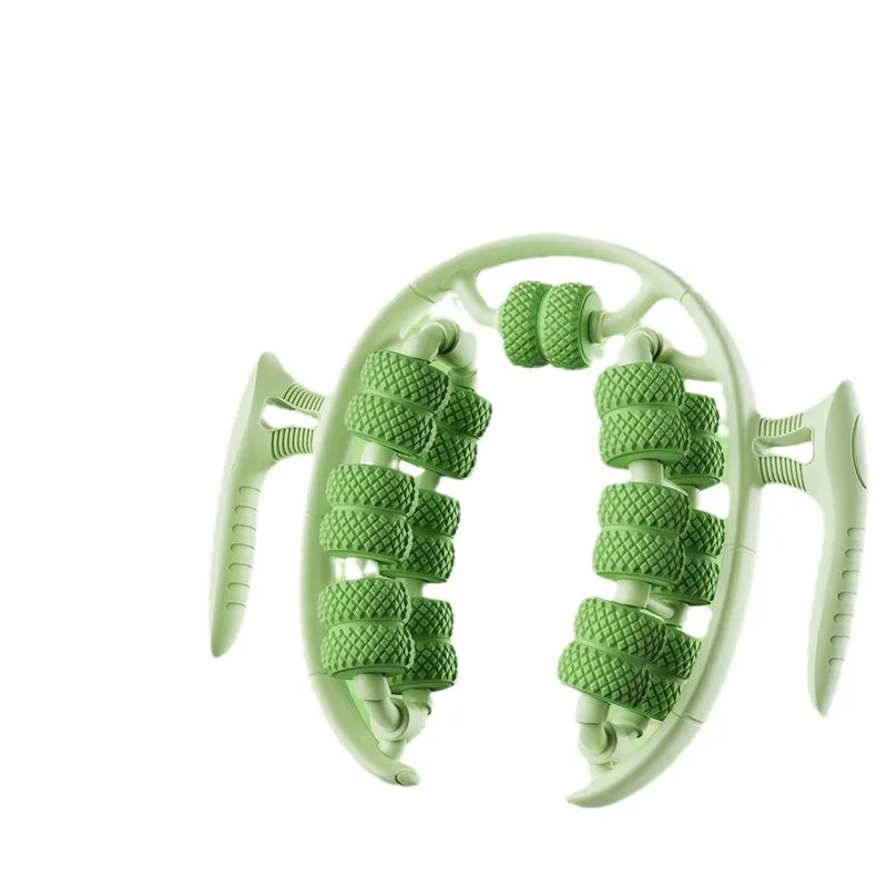 26-Wheel Rolling Massage Stick, Leg and Arm Muscle Relaxation Roller, Fitness Recovery Massage Tool