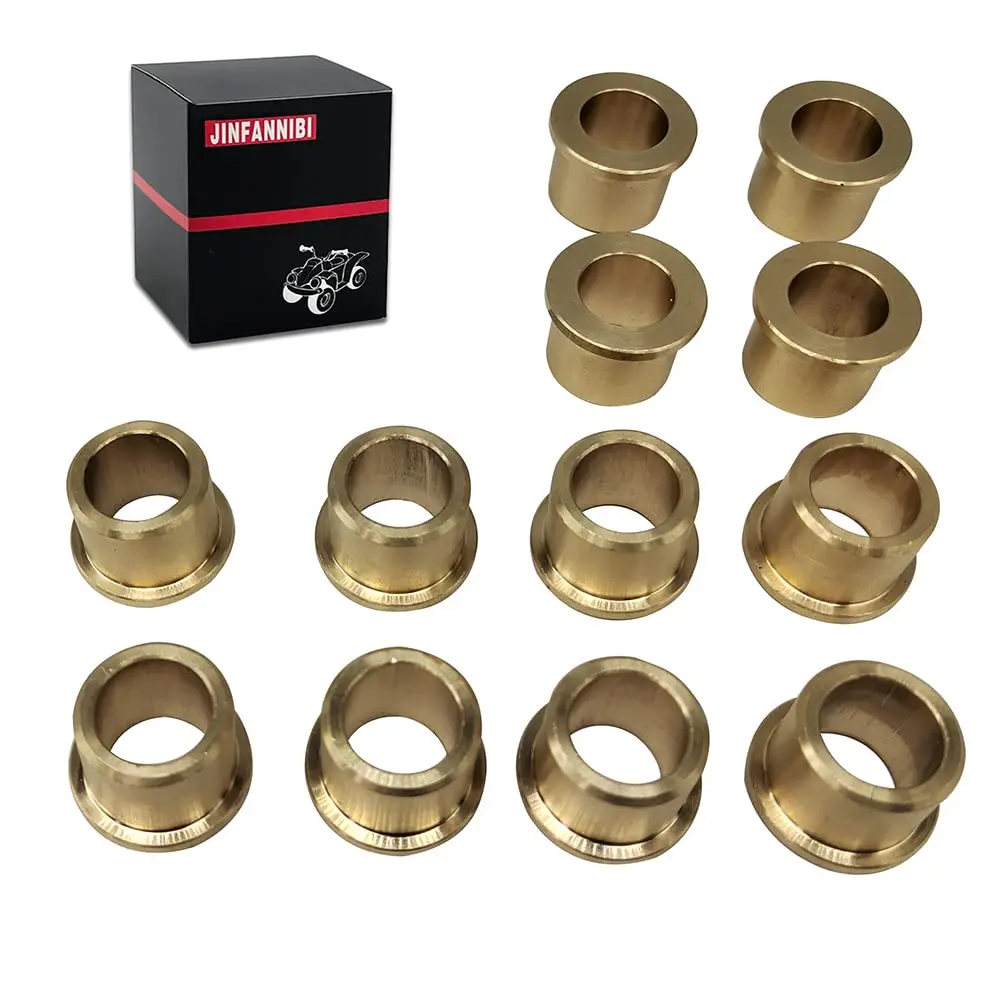 

For Yamaha Blaster 200 YFS200 1988-2000 2001 2002 2003 2004 2005 2006 12pcs Solid Bush A-Arm Bushings Bronze