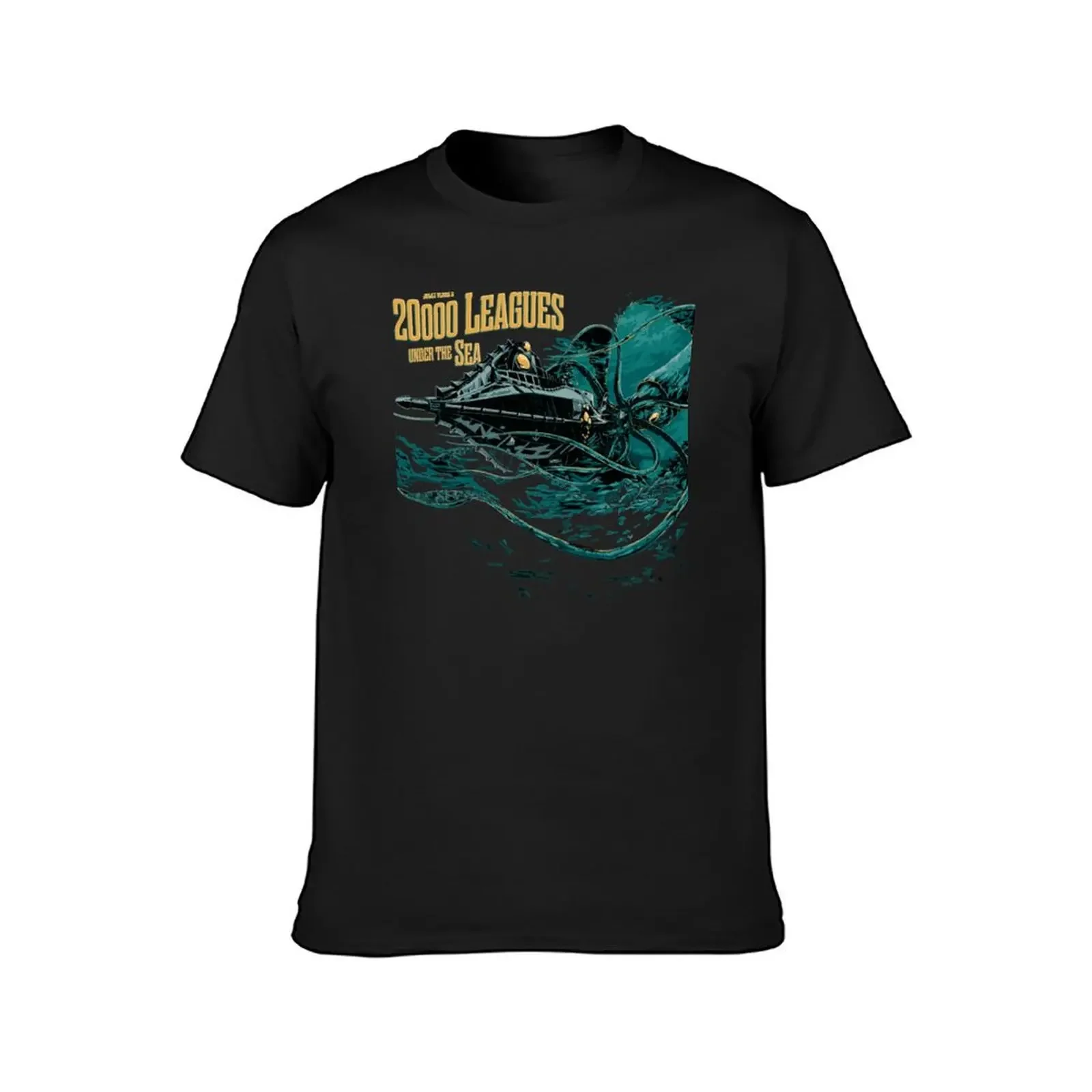 20000 leagues under sea JV T-Shirt vintage graphic tee tees cheap stuff boys animal print clothing for men