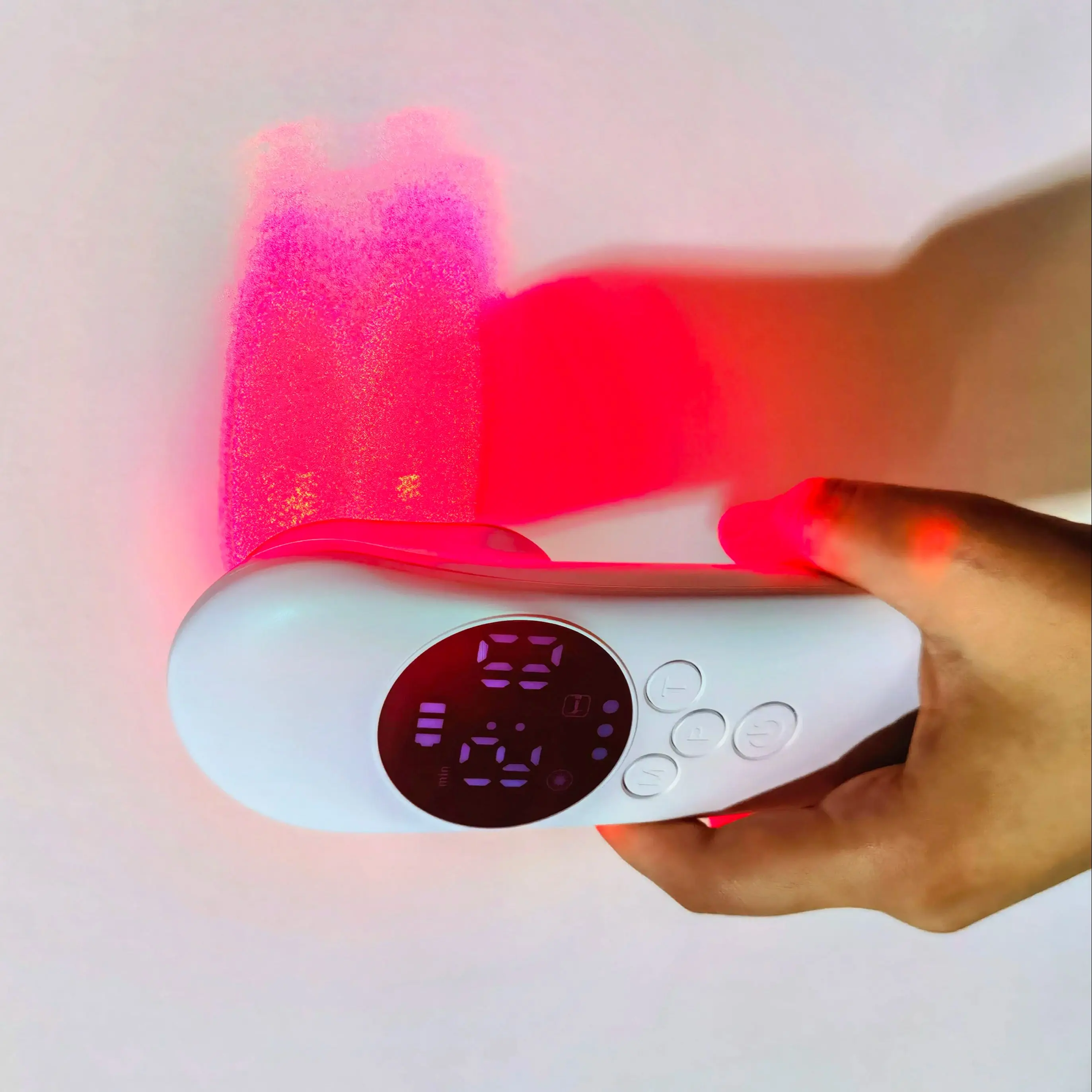 

COZING 520mW Cold Laser Device 650nm+808nm - Neck Back Knee Pain Relief - 14 Diodes Red/NIR Light Acupuncture Physio