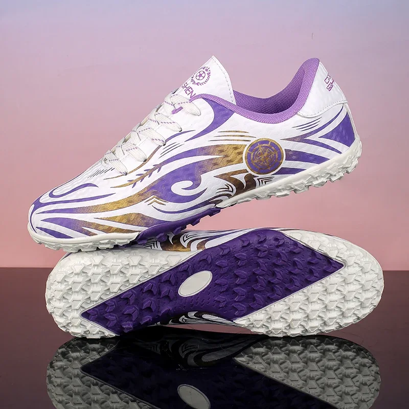 

New Men Football Boots Unisex Drop Shipping Soccer Shoes Breathable Ultralight Outdoor Non-Slip Sports Shoes Training Sport