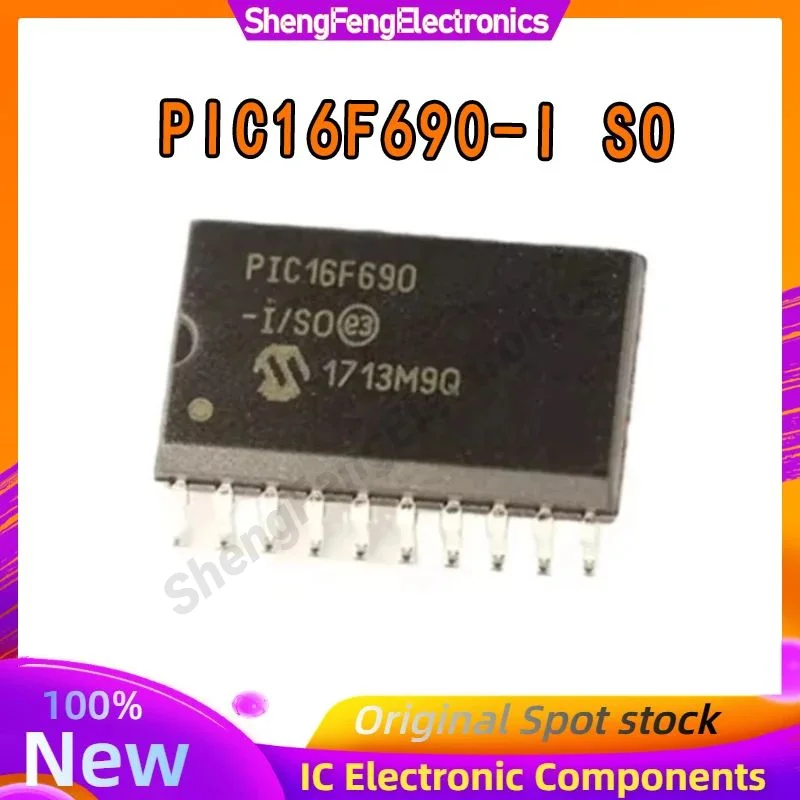 

5Pcs PIC16F690-I/SO PIC16F690-I PIC16F690 PIC16F PIC16 PIC IC MCU Chip SOP-20 in Stock 100% New Origin