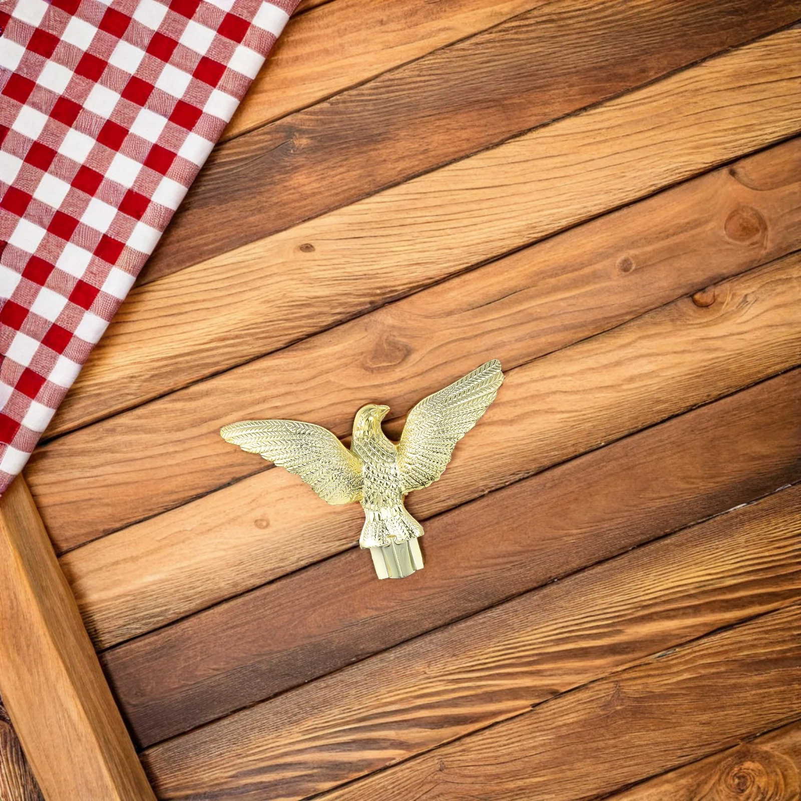 

6Pcs Eagle Flagpole Topper Outdoor Garden Flag Pole Head Replacement Finial Decorative Ornament Weather Resistant Flag Pole