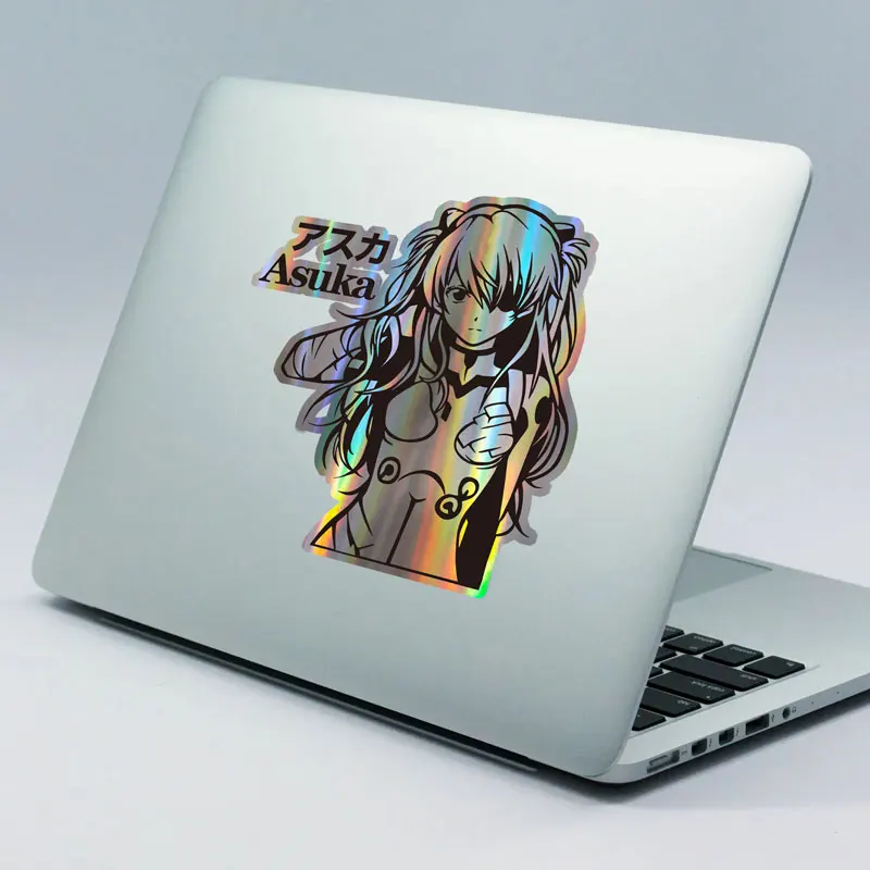 

Japanese anime Neon Genesis Evangelion laser sticker helmet skateboard computer case EVA sticker electric car sticker