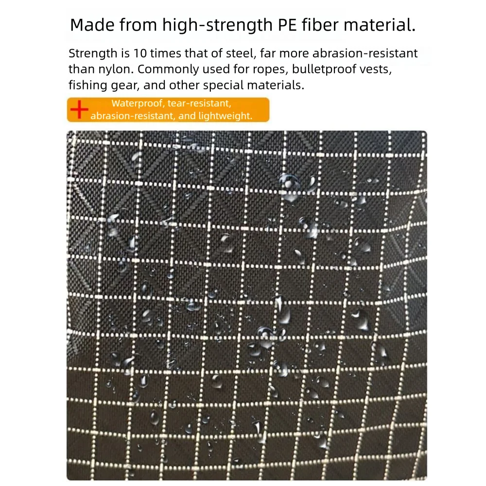 Portable Rock Climbing Chalk Bag Drawstring Wear-resistant Magnesium Powder Waist Pouch Reusable Adjustable Straps