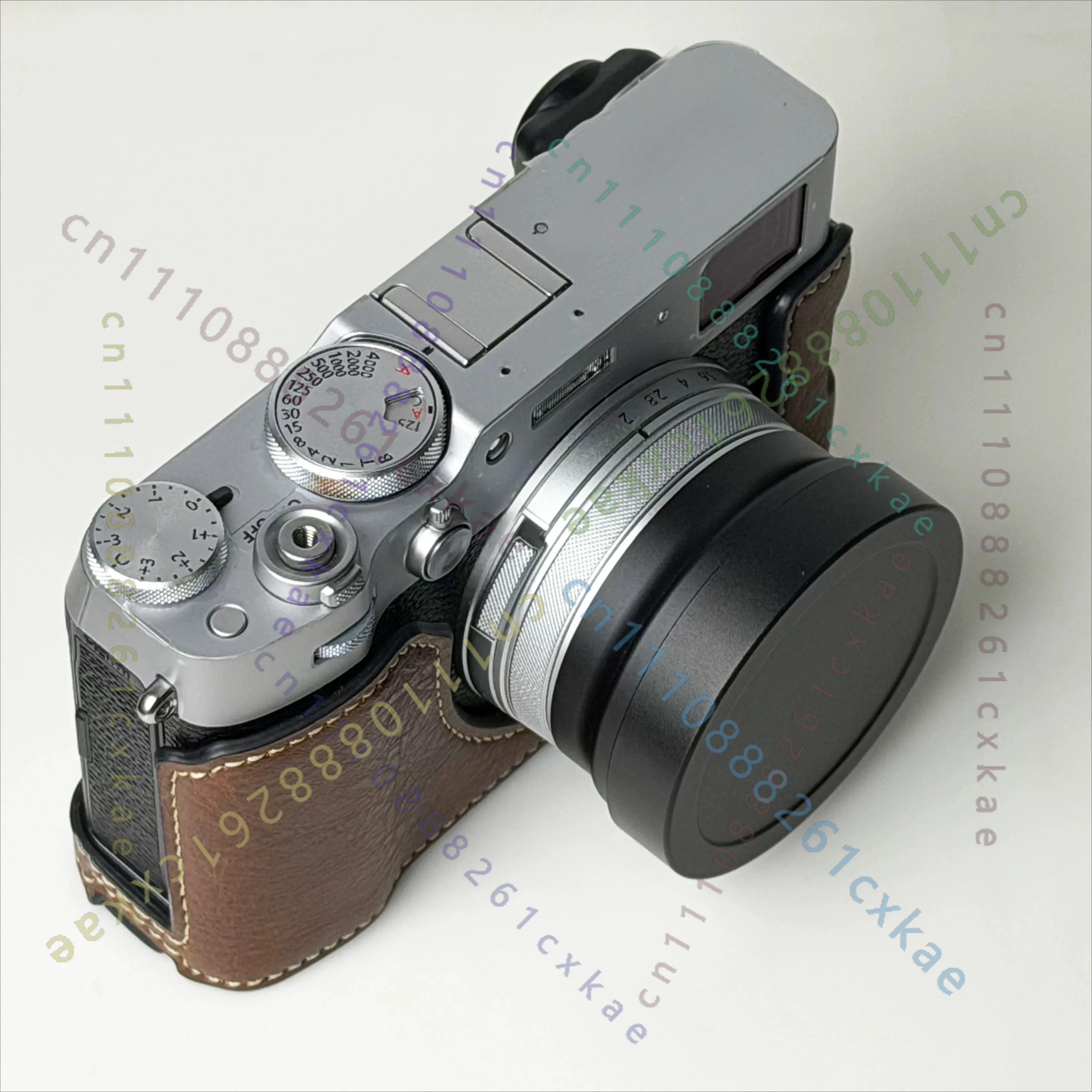 1PCS Round Metal Lens Hood With Cap For Fujifilm X100Vi X100V X100F X100T X100S, Only Hood Set, Camera Not Included