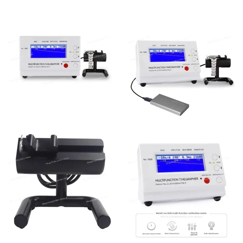 

Professional Watch Repair Tool Multifunctional Timegrapher Mechanical Watch Rate Deviation & Beat Error Detector