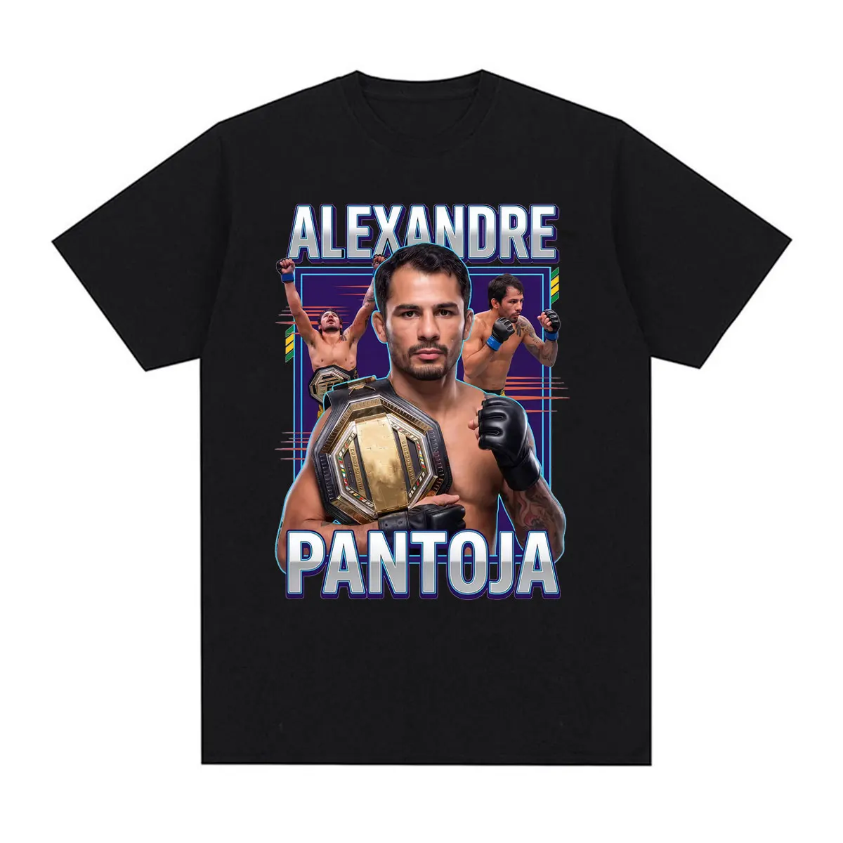 Vintage  Alexandre Pantoja The Cannibal Fan Gift T Shirt Men's Fashion Violence Aesthetic T-shirts 100% Cotton Oversized T-shirt