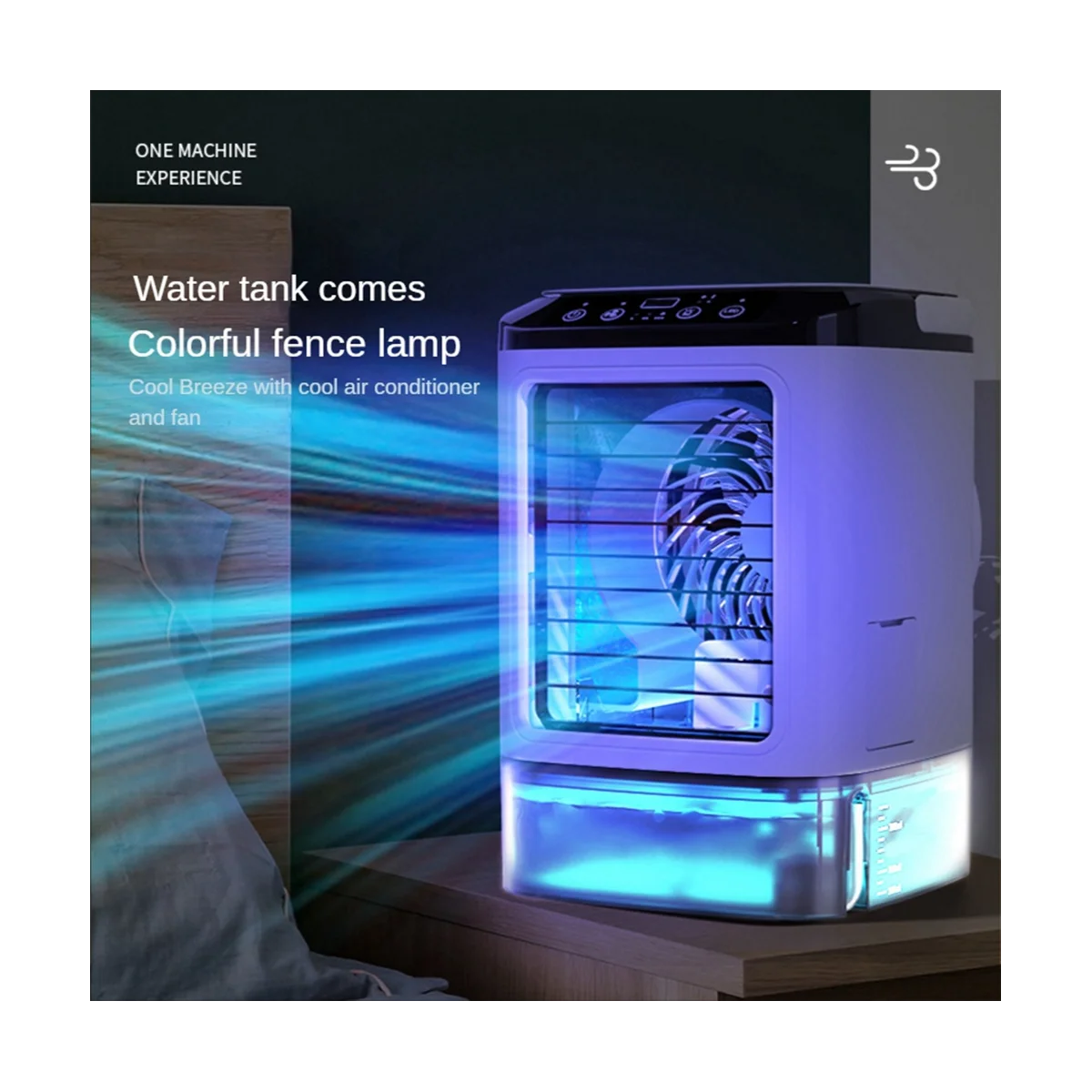 Spray Cold Fan Home Mini USB Desktop Refrigeration Small Air Conditioning Fan Portable Wet Wet Water Spray Cold Fan