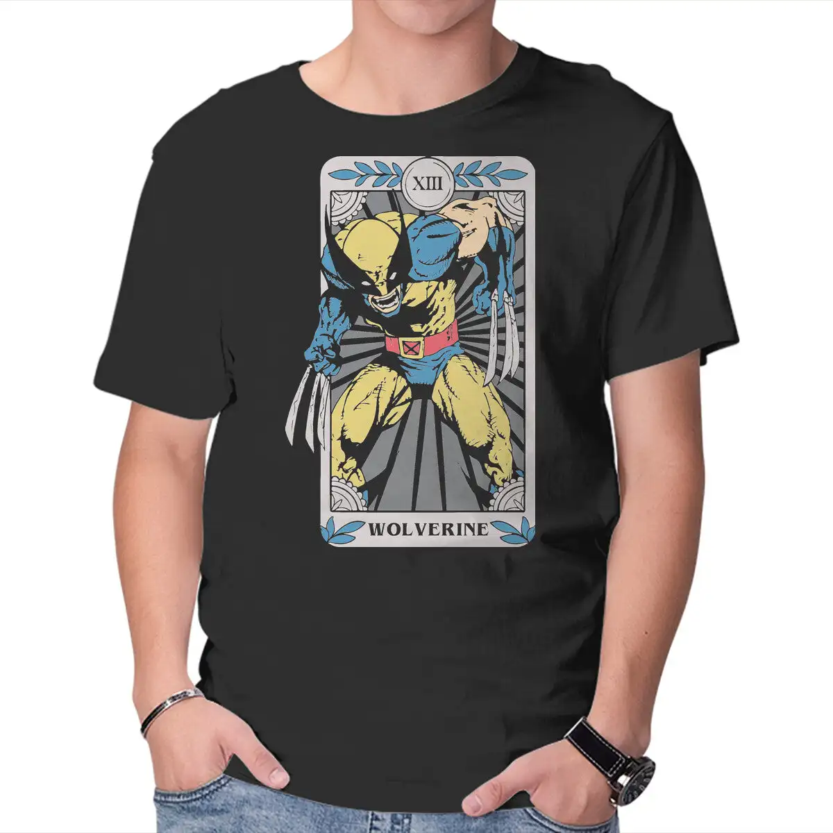 Wolverine Tarot Anime Graphic T-shirts For Men Clothing Women Short Sleeve Tees New Arrivals Unisex Summer