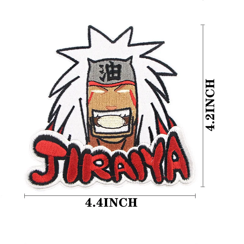 Japanese Anime Embroidery Patch Iron On Patches For Clothing Thermoadhesive Patches For Clothes DIY Fusible Patch Stickers Badge