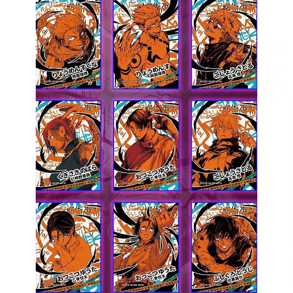 Newest Jujutsu Kaisen Collection Cards Japanese Anime Nanami Chess and card games Hobbies Gift