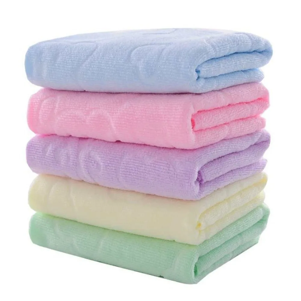 Durable Dry Body Bath Towels Bear Shape Microfiber Shower Cloth Antibacterial 30*70CM Soft Absorbent Towel Bath