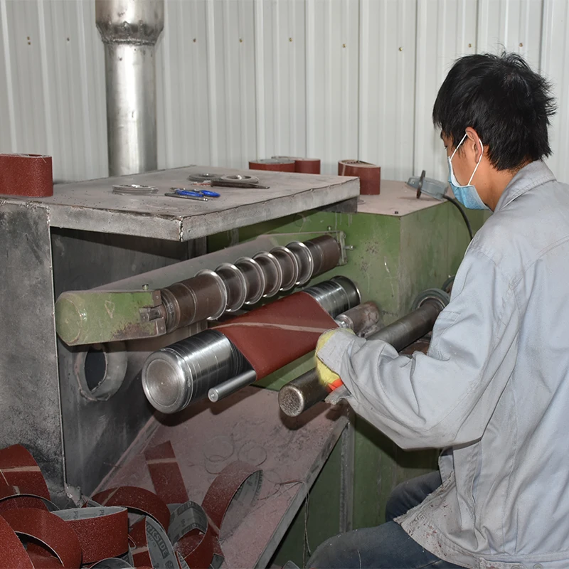 Fully Automatic Short Abrasive Belt Making Machine Belt Slitting Machine
