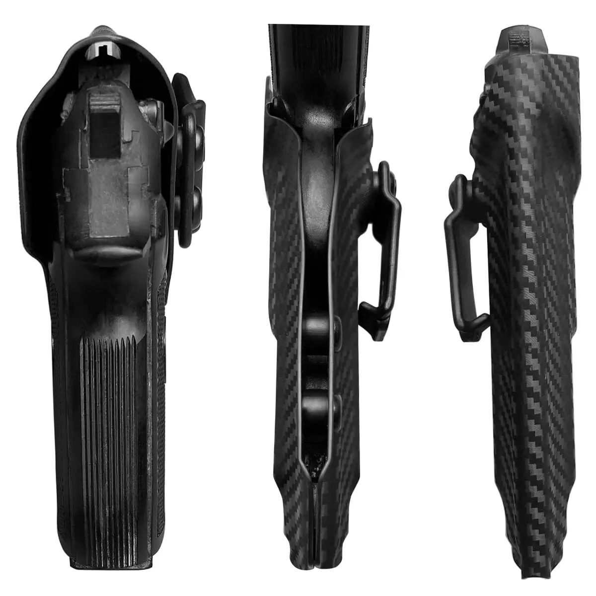 POLE.CRAFT Beretta 92FS 92A1 96A1 Holster Carbon Fiber IWB Kydex Holster for Beretta 92 A1 / 96 A1 / 92 FS Case