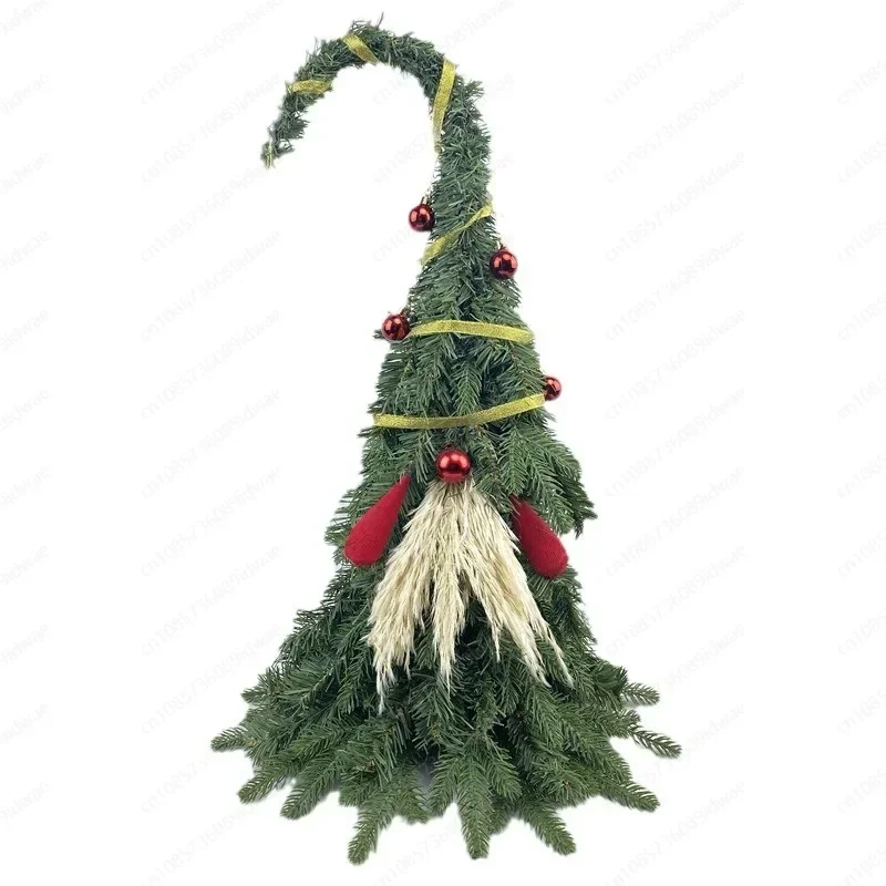 Christmas tree Christmas decorations Cross-border Christmas arrangement European and American festivals Gnome Santa Claus