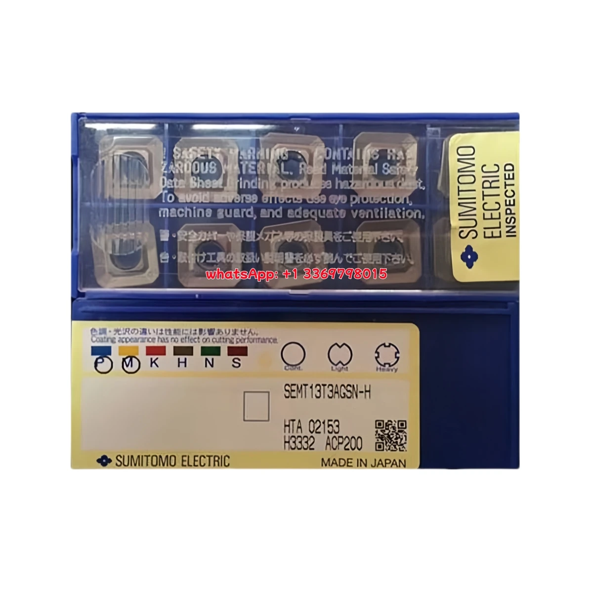 SUMITOMO Original SEMT SEMT13T3 AGSN-H AGSR-G MYXG ACZ330 ACM300 ACP300 Milling Insert 10pcs