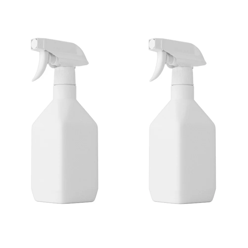 

2 Pcs Square Spray Bottle Plant Spraying Bottles Liquid Cosmetics Beauty Sprayers Pe Water Cans Travel Makeup