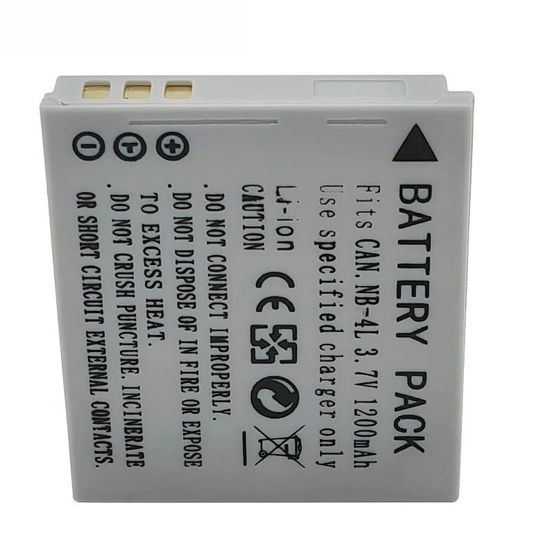 بطارية 1200 مللي أمبير NB-4L لكاميرات كانون SX280 SX275 SX510 IXUS 85IS 95IS 300HS خلية طاقة بديلة مفككة بالكامل