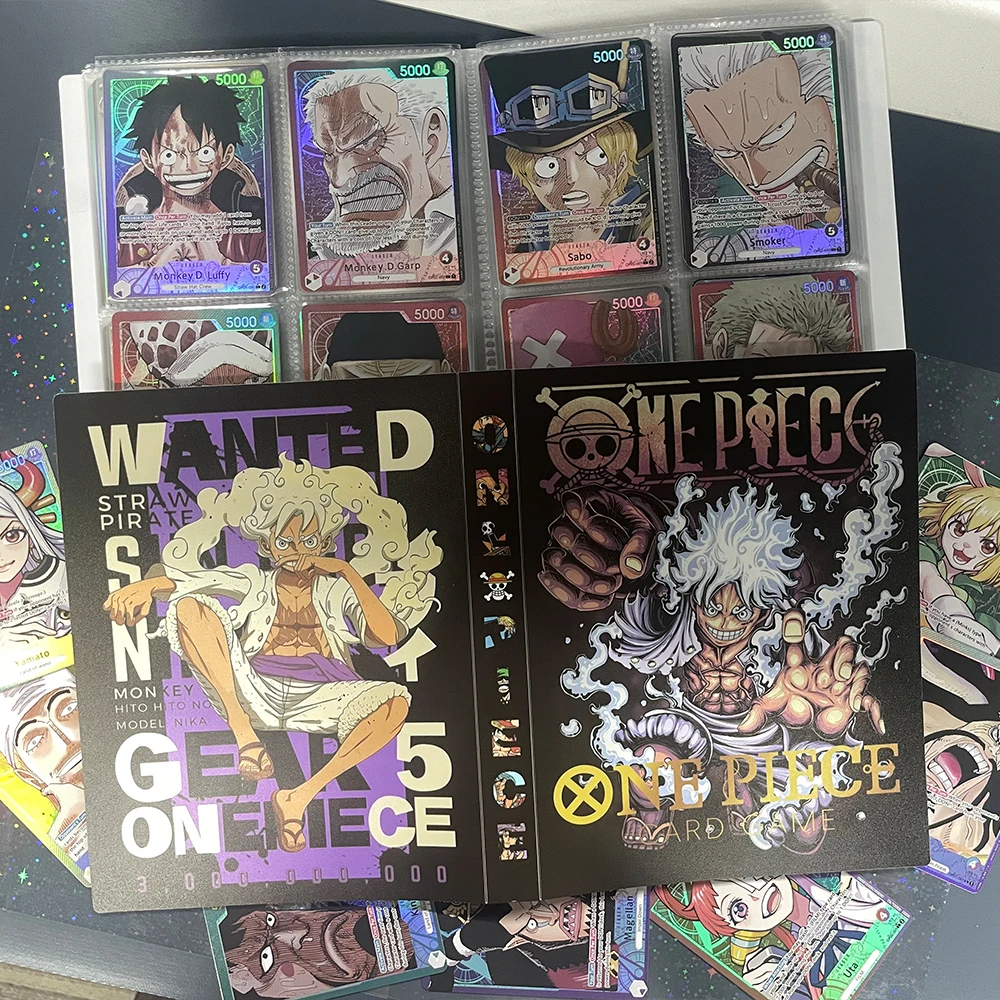 240 pièces Anime OPCG singe D Luffy carte Album livre jeu porte-carte classeur carte Collection stockage enfant jouets cadeaux d'anniversaire