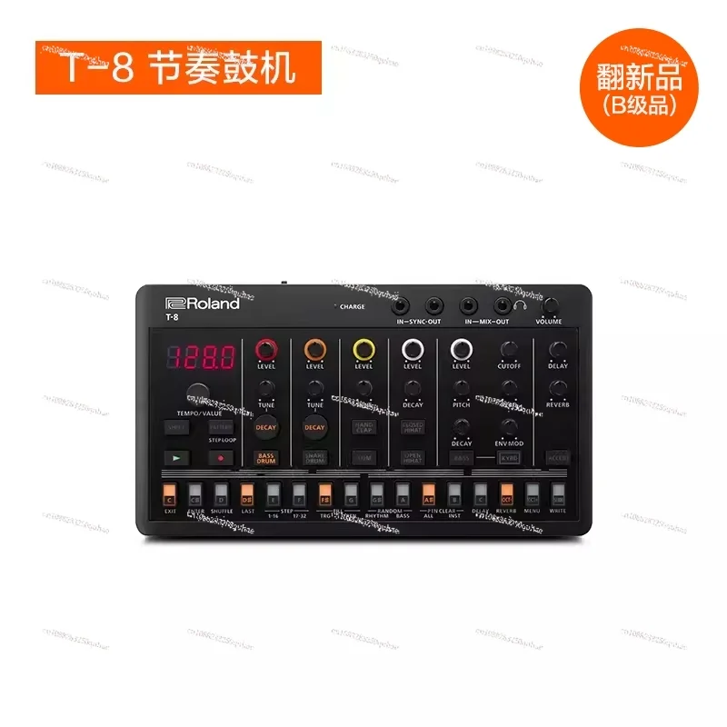 Used E-4  Chord Synthesizer T-8 Rhythm Drum Machine S-1 Vintage Synthesizer Portable Synthesizer Studio Accessories