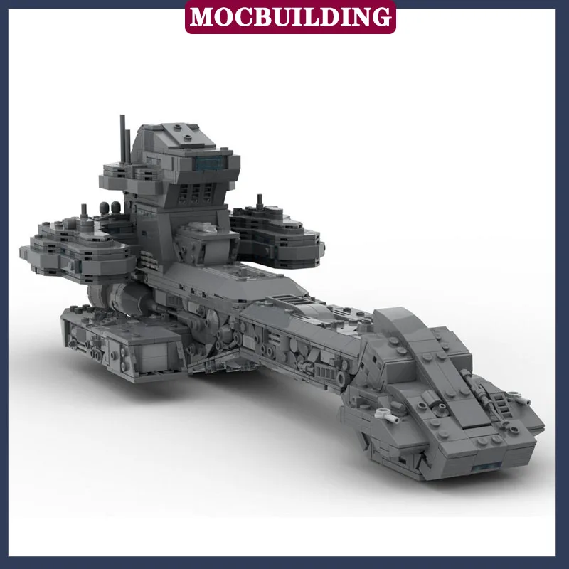 MOC Space Movie X-303 Spaceship Model Building Block Assembly Military Collection Series Toy Gifts