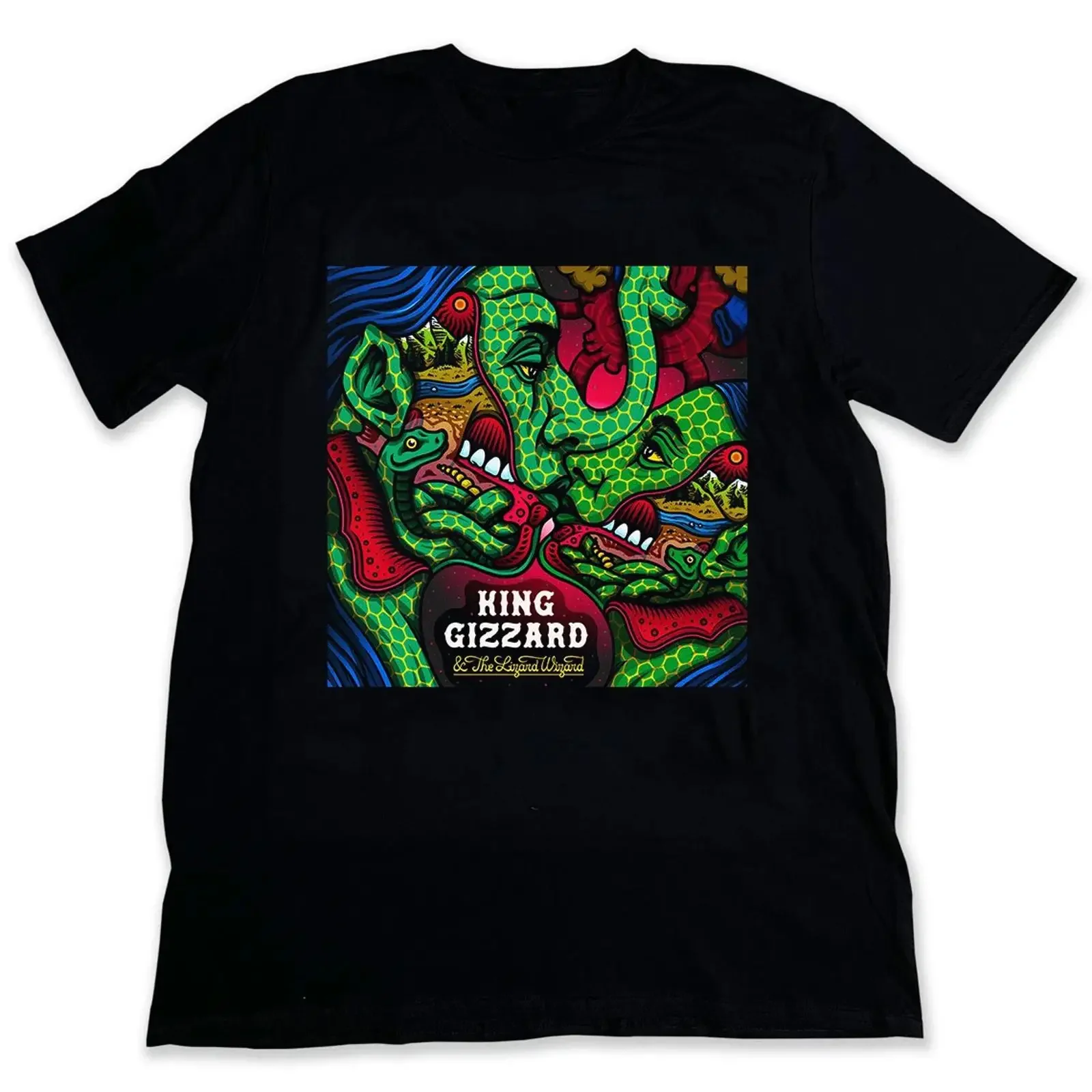 Classic King Gizzard And The Lizard Wizard  S 235XL T Shirt vintage Washed Versatile streetwear designer clothes Slightly