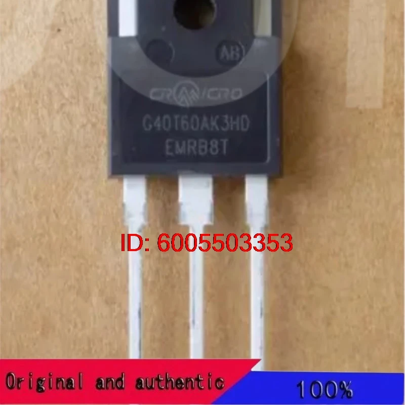 5PCS-20PCS G40T60AK3HD CRG40T60AK3HD IGBT 40A 600V TO-247 Best Quality Imported Original