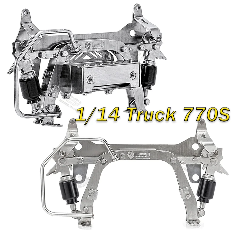 

770S Metal Car Shell Buckle for 1/14 Tamiya RC Truck SCANIA 770S 6X4 56368 4×2 56379 Car RC LESU Parts