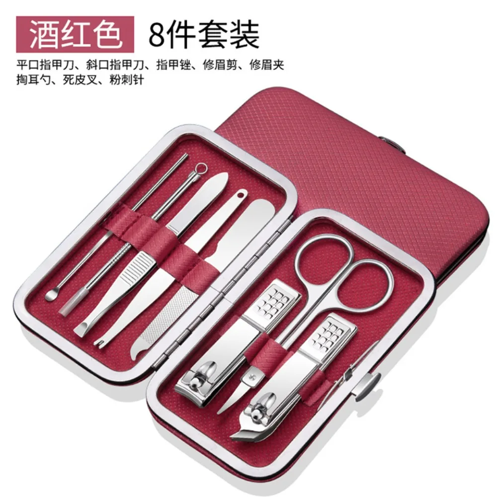 Professional Stainless Steel Pedicure Set Personal Care Travel Kit Manicure Set Pedicure Kits High Quality Nail Clippers Set