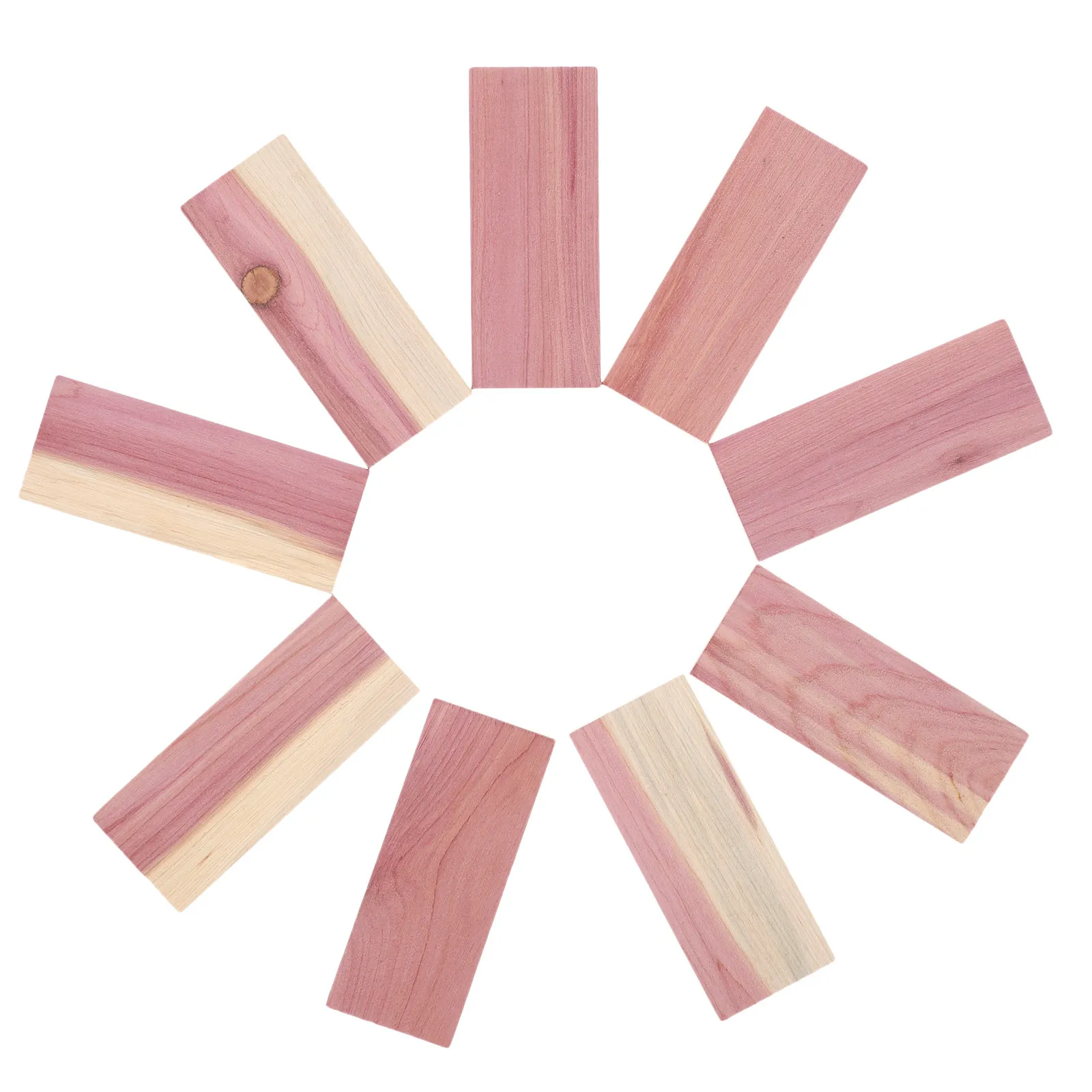 

12Pcs Mothproof Wood Strips Natural Fragrant Wooden Blocks Wardrobe Closet Insect Repellent Long-Lasting Aroma