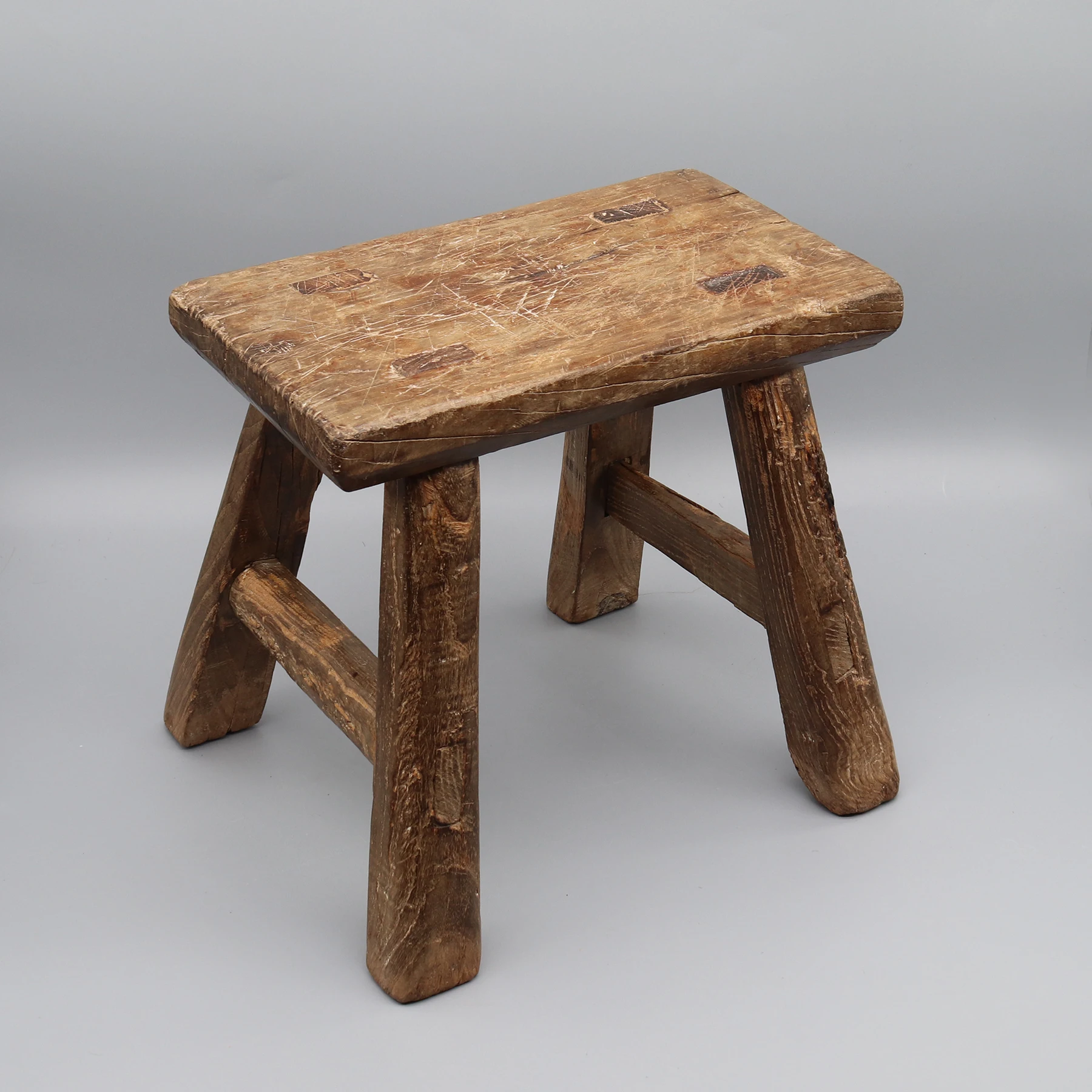 

Старинный деревянный стул с северного китая, функциональная скамейка для ванной, прочная подставка