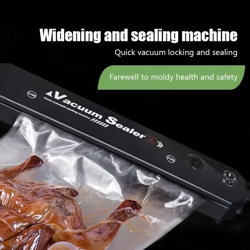Mini Vacuum Food Sealer Portable Household Kitchen Food Vacuum Sealing Vacuum Food Sealing Kitchen Helper