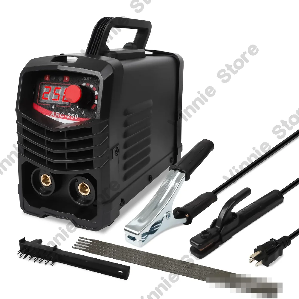 

Мини-сварочный аппарат, американский и европейский стандарты, малый ручной сварочный аппарат ARC 250, удобный в использовании.