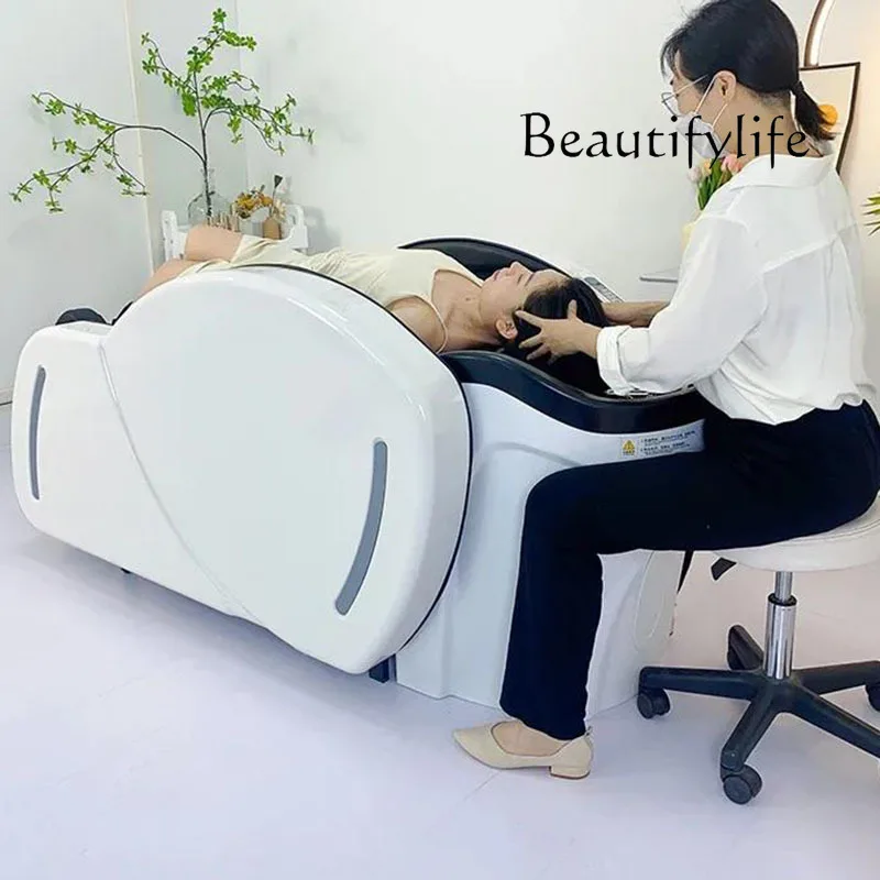 SM Elegantes Center Salon Basin Chair Japanese Hair Washing Head Spa Professional Shampoo Student Lavar Cabeza Rendy Furniture