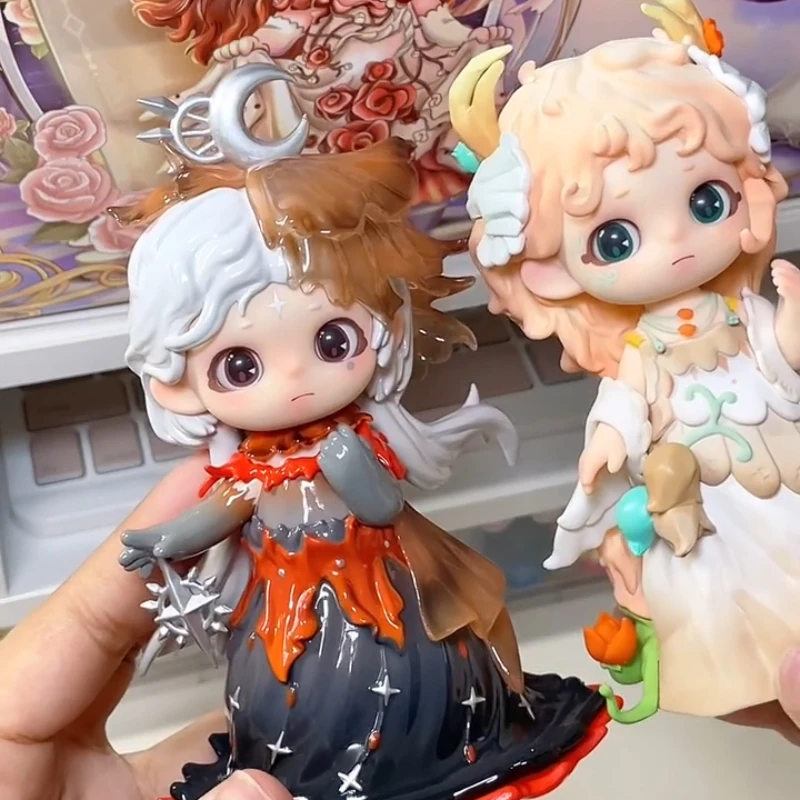 

Kawaii Heyone JOY Guardians' Covenant Chronicles Series Mystery Box милые куклы настольный орнамент аниме фигурка девушка слепая коробка игрушки